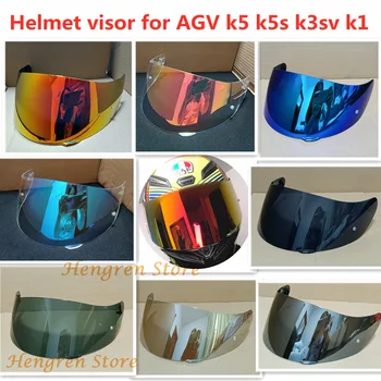 Козырек для Объектива Мотоциклетного шлема Подходит для AGV K1 K1S k3-SV K3SV K5 k5S k5-S Compact ST Очки с защитой от царапин, Защищающие от ультрафиолета